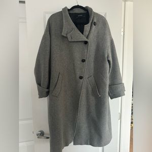 Zara Trench Winter Coat in XL